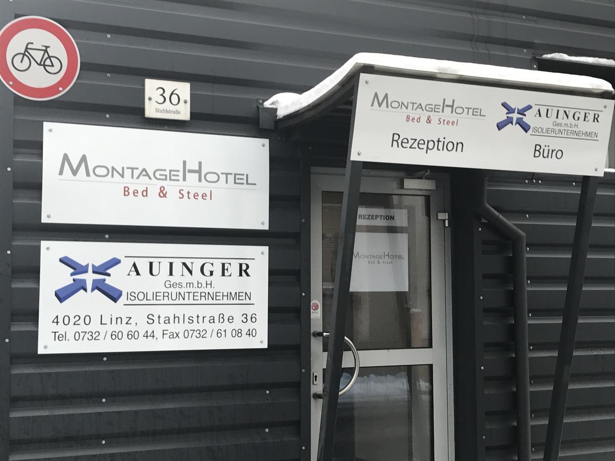 Montagehotel Bed & Steel Лінц Екстер'єр фото